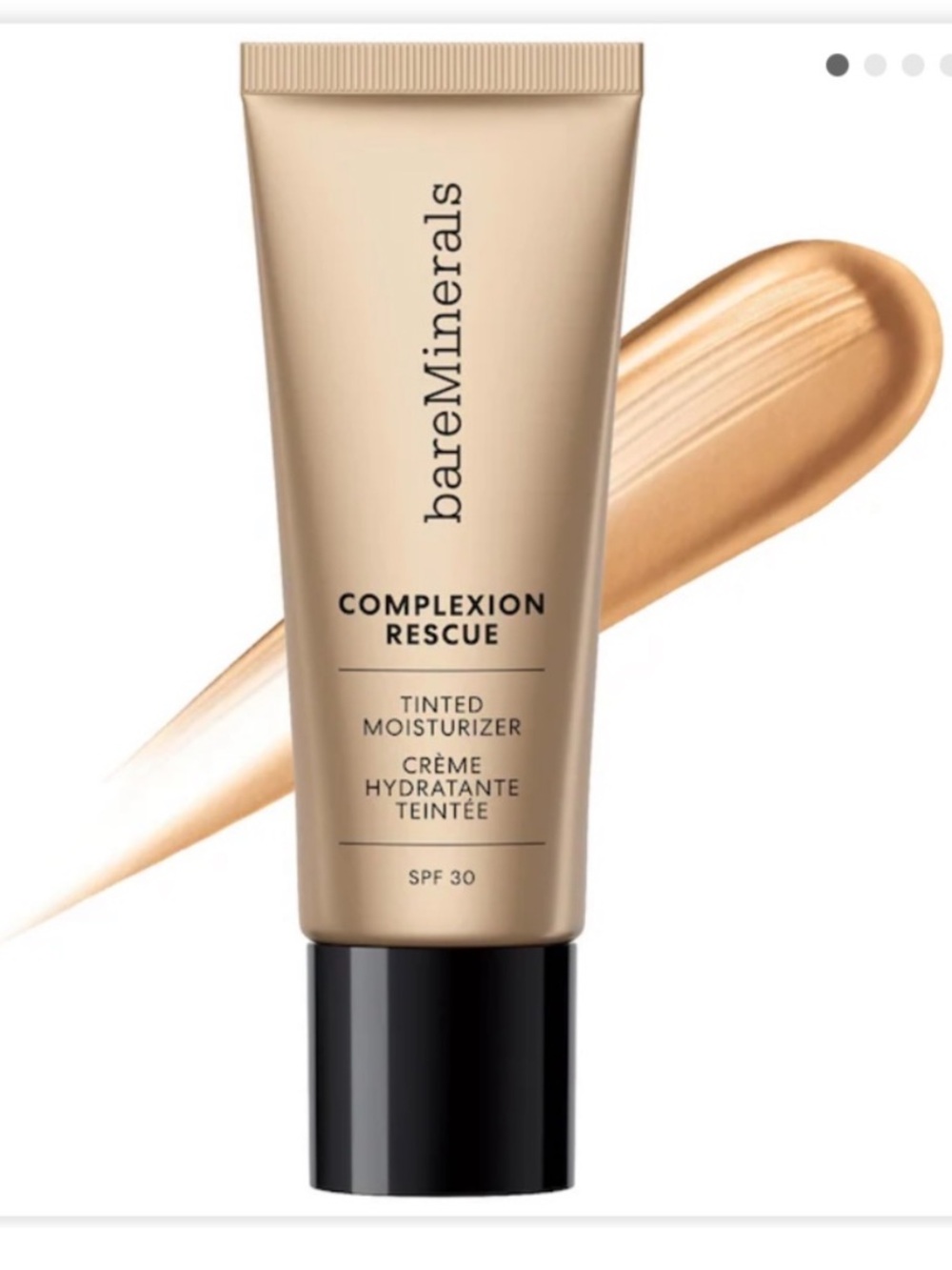 bareMinerals COMPLEXION RESCUE Tinted Moisturizer Hyaluronic Acid Mineral SPF 30